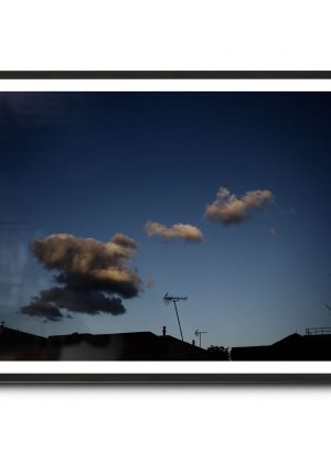 Aerial / London rooftops with cloud limited edition print
