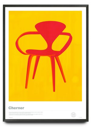 Sylized illustration of Cherner Chair