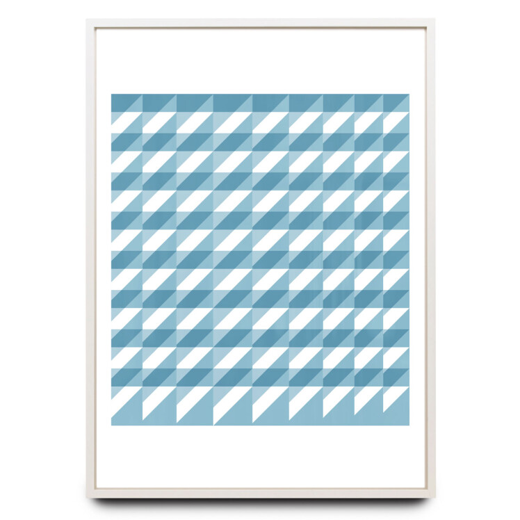 Graphic colour overprints limited edition print