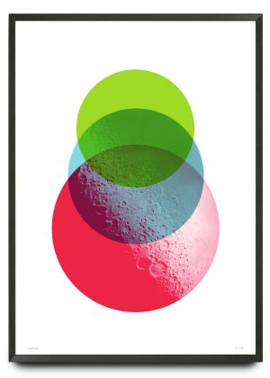 Moondance graphic design limited edition print