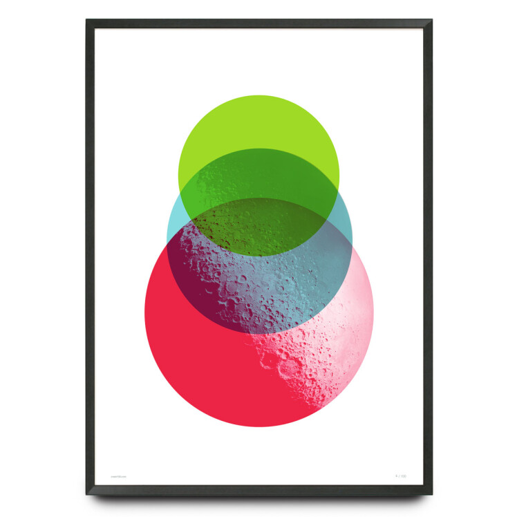 Moondance graphic design limited edition print