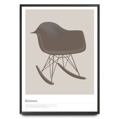 Eames RAR in warm grey