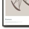 Eames RAR chair illustration limited edition print