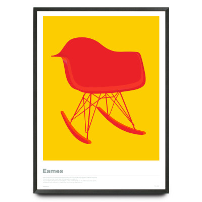 Eames RAR in Red