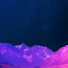 Hyper real mountain sky limited edition print