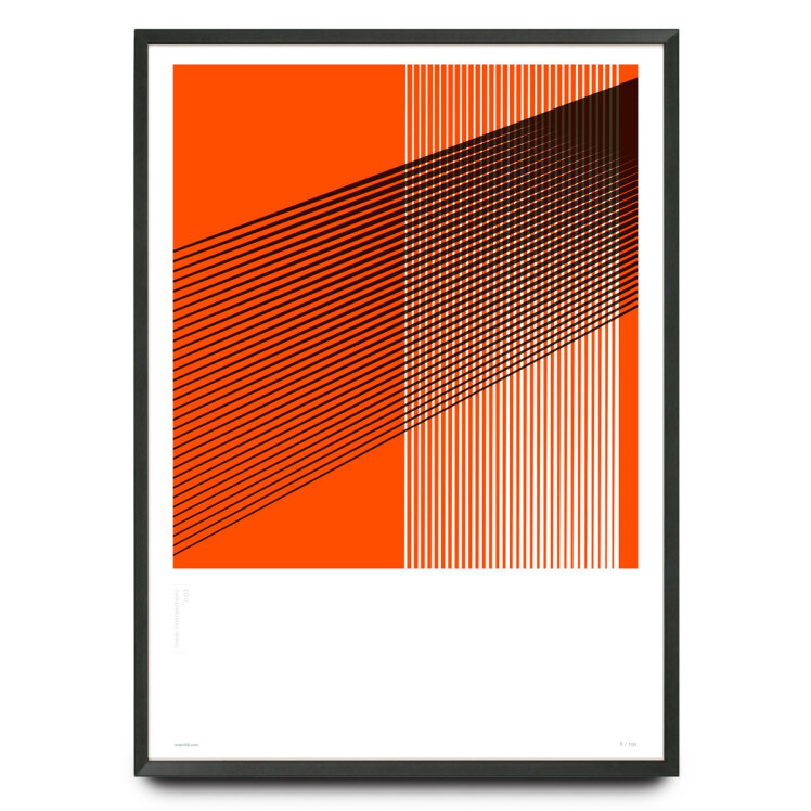 Linear intersections Li.03 design limited edition print