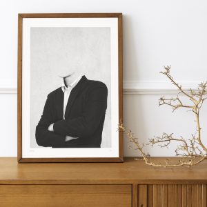 headless giclée art print from One in 100